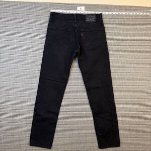 Levi's 511 Men's Jeans Black Denim Skinny Fit Stretch Distressed Size 29x30